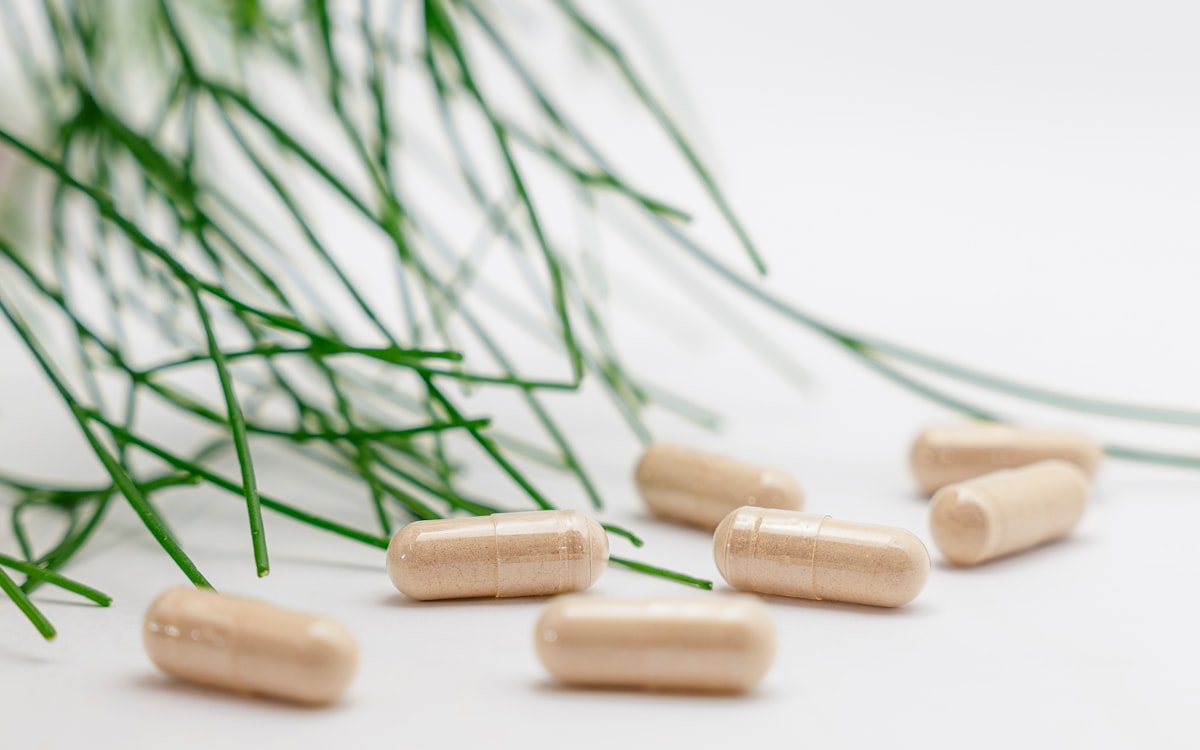 Organic supplements and natural ingredients for mens health
